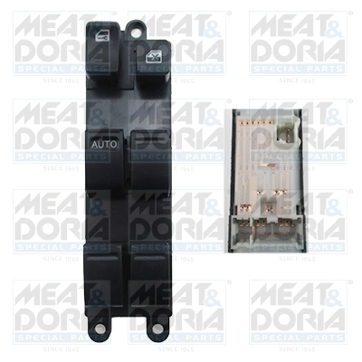 Switch, window regulator